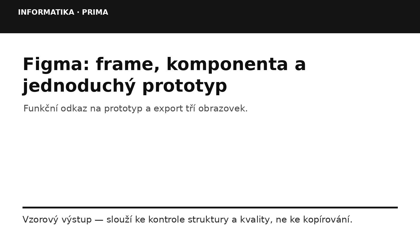 Náhled typu výsledku