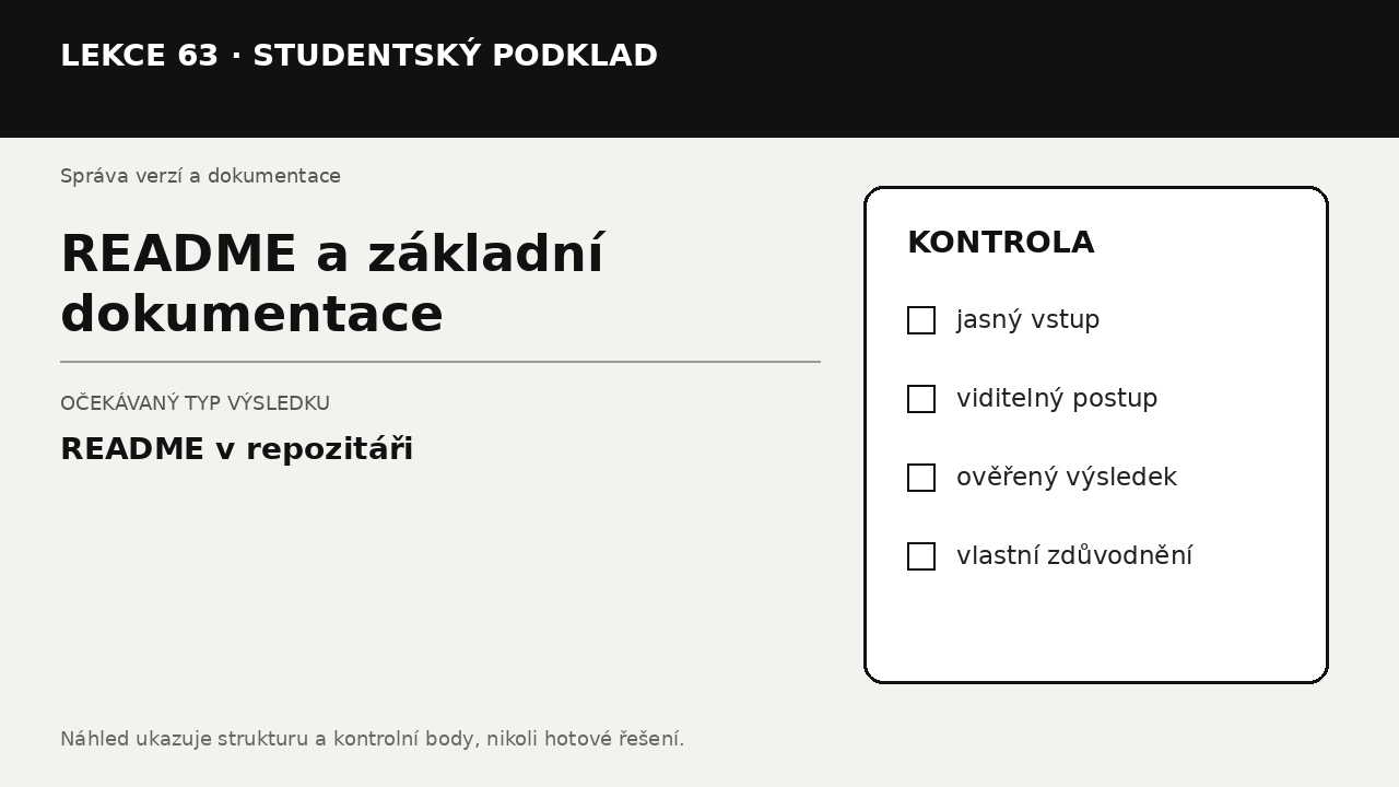 Náhled typu výsledku