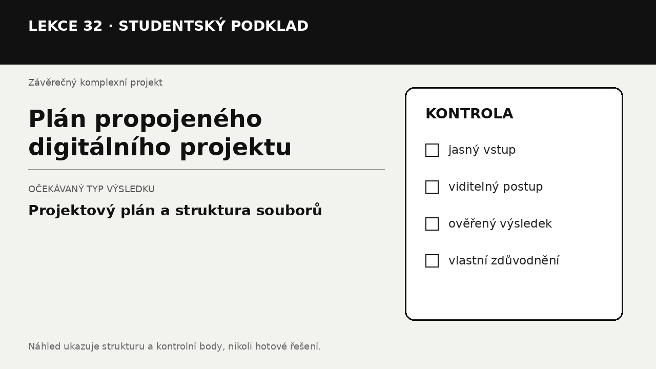 Náhled typu výsledku